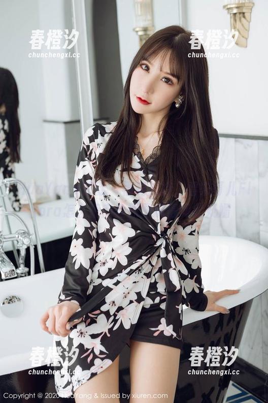 HuaYang花漾 - 福利加持，看朱可儿Flora怎么把肉丝原图玩得如此妩媚