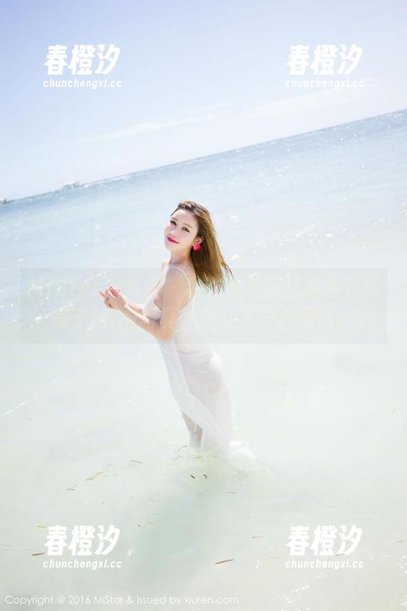 MiStar魅妍社 - 也许是长腿的魔力？糯美子Mini写真合集让人一再回头。