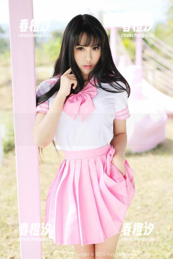 MyGirl美媛馆 - 李七喜与她的秘书水平——写真原图中的奇遇