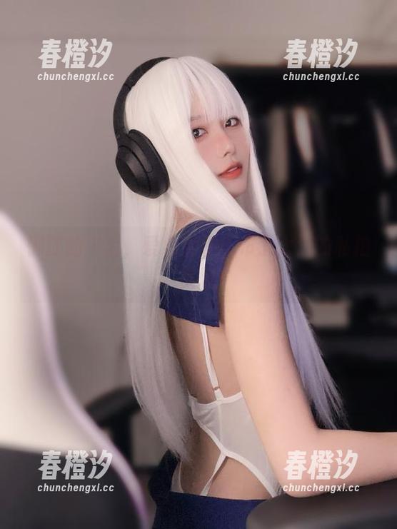 布丁大法 懒散的午后,爱心女仆与布丁大法的私拍美图