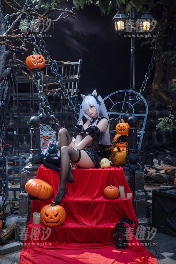 焖焖碳 焖焖碳的独角兽和服写真,选了一发飞过来!这模样真不赖!