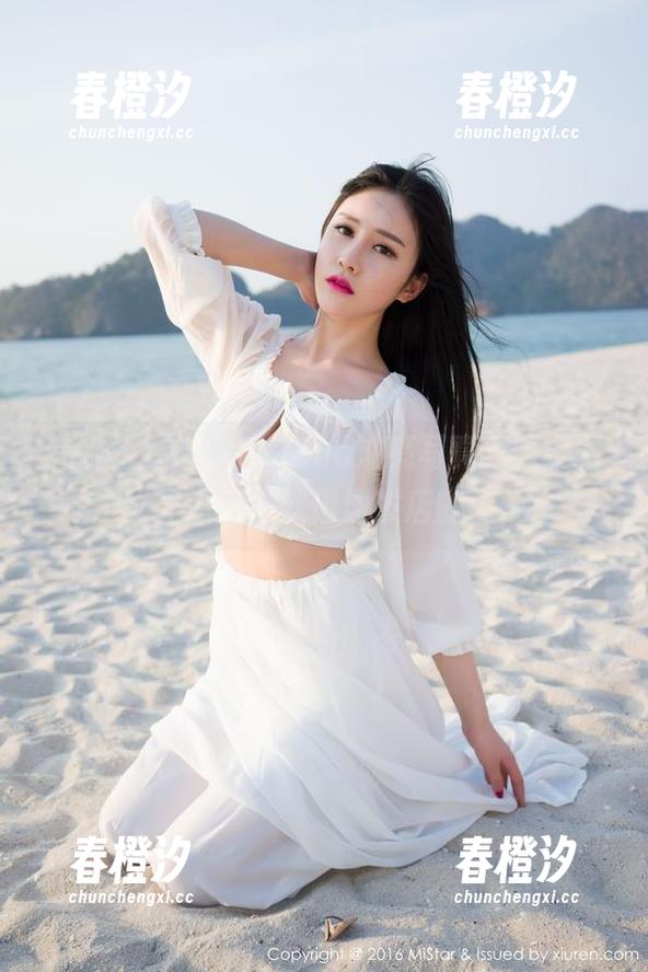 魅妍社 - 娜露Selena油亮写真集，全新定义光泽感，就像理发店的镜子！